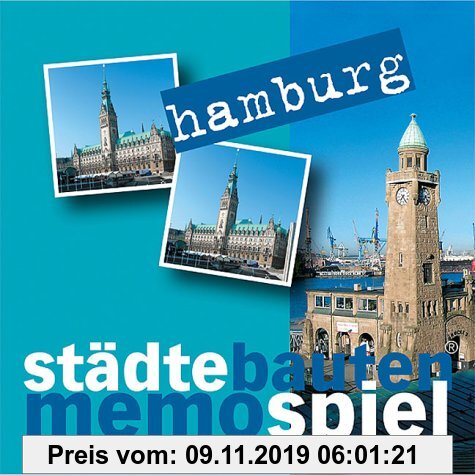 Gebr. - StädteBautenMemoSpiel Hamburg.