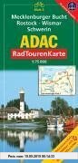 Gebr. - ADAC Radtourenkarte Mecklenburger Bucht, Rostock, Wismar, Schwerin: 1:75000