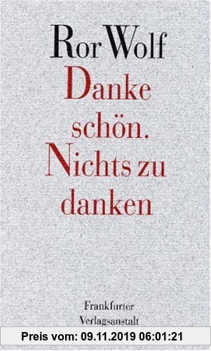 Gebr. - Danke schön. Nichts zu danken.