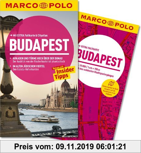 Gebr. - MARCO POLO Reiseführer Budapest: Arkaden und Türme hoch über der Donau: Der Ausblick von der Fischerbastei ist phantastisch. Im alten jüdische