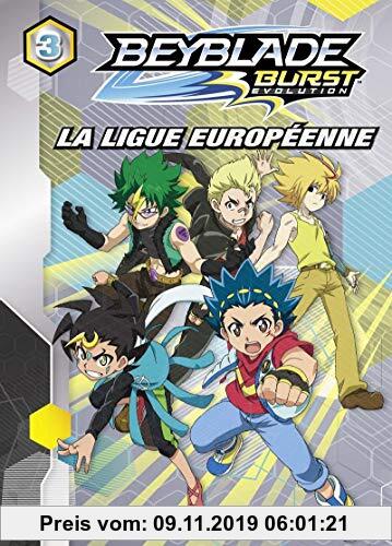 Gebr. - Beyblade Burst Evolution, Tome 3 : La ligue européenne