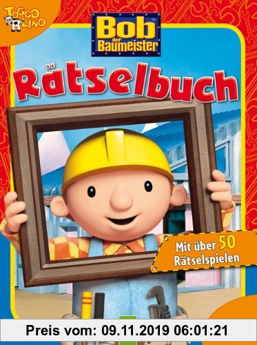 Bob der Baumeister Rätselbuch rot: Mit über 50 Rätselspielen