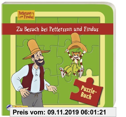 Gebr. - Zu Besuch bei Pettersson und Findus: Puzzlebuch