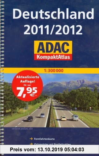Gebr. - ADAC KompaktAtlas Deutschland 2011/2012: 1:300.000