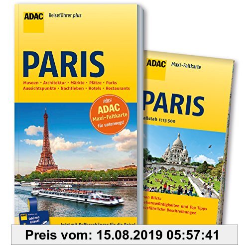 Gebr. - ADAC Reiseführer plus Paris: mit Maxi-Faltkarte zum Herausnehmen