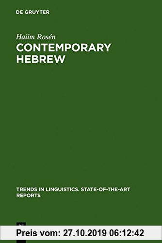 Gebr. - Contemporary Hebrew (Trends in Linguistics. State-of-the-Art Reports, Band 11)