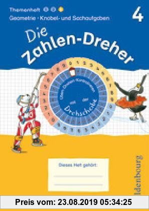 Gebr. - 4. Schuljahr - Geometrie / Knobel- und Sachaufgaben: Übungsheft mit Lösungsheft und Drehscheibe