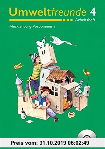 Gebr. - Umweltfreunde - Mecklenburg-Vorpommern - Bisherige Ausgabe: 4. Schuljahr - Arbeitsheft mit CD-ROM