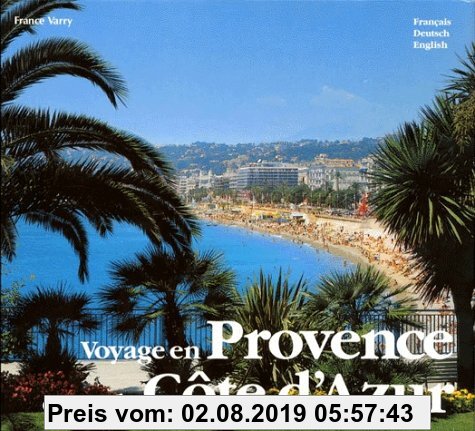 Gebr. - VOYAGE EN PROVENCE ET SUR LA COTE D'AZUR. Edition trilingue français-allemand-anglais, 2ème édition