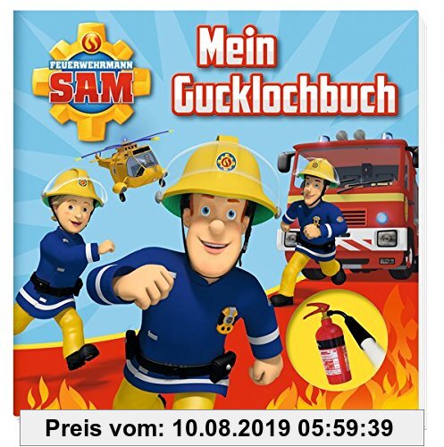 Gebr. - Feuerwehrmann Sam: Mein Gucklochbuch: Pappbilderbuch mit Gucklöchern