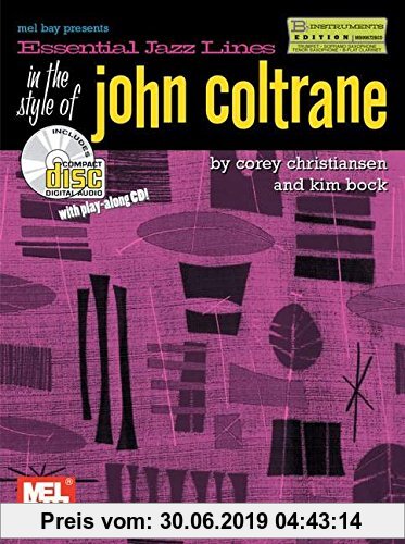 Essential Jazz Lines in the Style of John Coltrane, B Flat Instruments