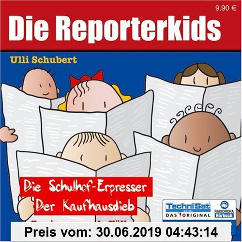 Gebr. - Die Reporterkids - Zwei spannende Fälle: Der Schulhof-Erpresser /Der Kaufhausdieb