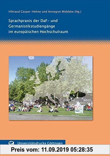 Gebr. - Sprachpraxis der DaF- und Germanistikstudiengänge im europäischen Hochschulraum