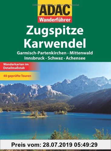 Gebr. - ADAC Wanderführer Zugspitze/Karwendel