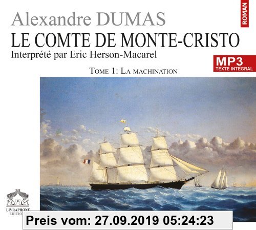 Gebr. - Comte de Monte Cristo T1 (le)/2 CDMP3/Texte intégral