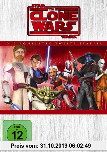 Gebr. - Star Wars: The Clone Wars - Die komplette zweite Staffel [4 DVDs]