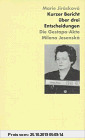 Gebr. - Kurzer Bericht über drei Entscheidungen: Milena Jesenská, Joachim Zedtwitz, Jaroslav Nachtmann im Jahre 1939 und in der Zeit danach