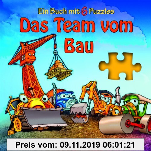 Gebr. - Das Team vom Bau - Puzzlebuch