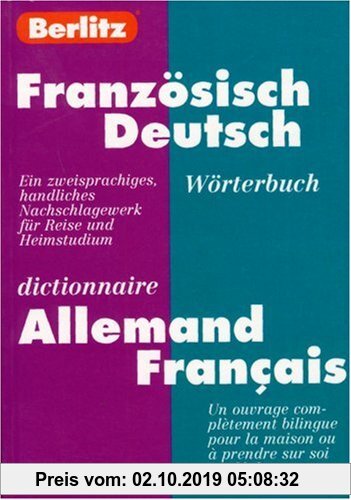 Gebr. - Berlitz- Wörterbuch Französisch - Deutsch / Deutsch - Französisch