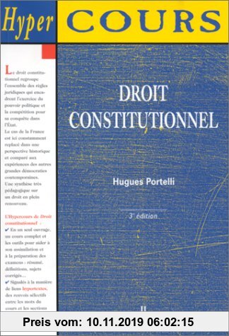 Gebr. - DROIT CONSTITUTIONNEL. 3ème édition (Cours)