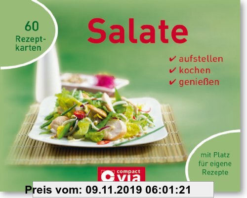 Gebr. - Salate: Ringbuch mit Kochkarten