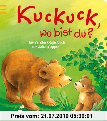 Gebr. - Kuckuck, wo bist du?: Ein Versteck-Spielbuch mit vielen Klappen. Ab 18 Monate