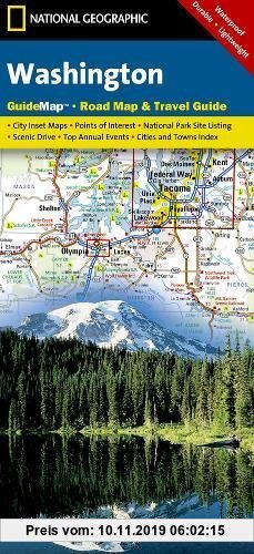Gebr. - Washington: NATIONAL GEOGRAPHIC Guide Maps