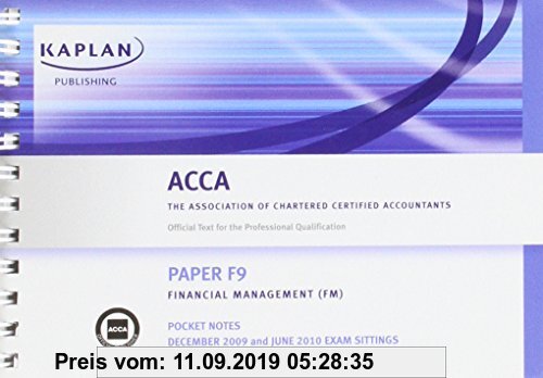 Gebr. - F9 Financial Management FM (Acca Pocket Notes)