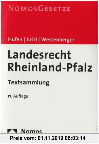 Gebr. - Landesrecht Rheinland-Pfalz: Textsammlung. Rechtsstand: 1. Juli 2008