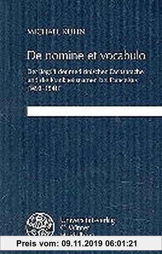 Gebr. - De nomine et vocabulo: Der Begriff der medizinischen Fachsprache und die Krankheitsnamen bei Paracelsus (1493-1541) (Germanische Bibliothek)