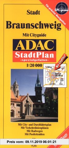 Gebr. - ADAC Stadtpläne, spezialgefaltet, Braunschweig