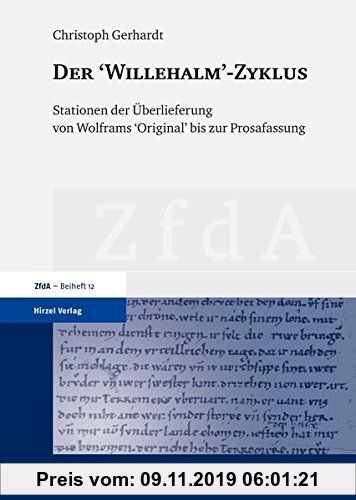 Gebr. - Der: Stationen der Überlieferung von Wolframs (Zeitschrift für deutsches Altertum und deutsche Literatur, Beihefte)