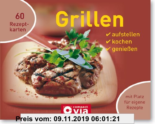 Gebr. - Grillen: Ringbuch mit Kochkarten