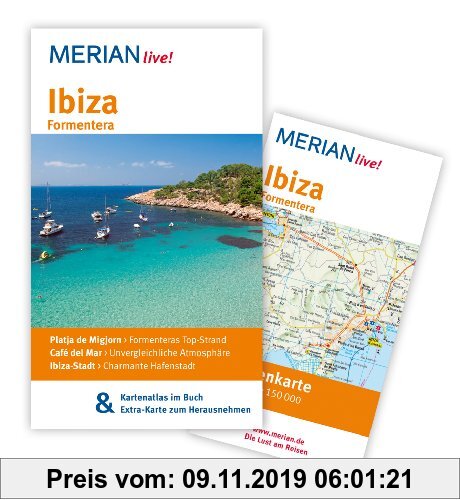 Gebr. - Ibiza Formentera: MERIAN live! Mit Kartenatlas im Buch und Extra-Karte zum Herausnehmen