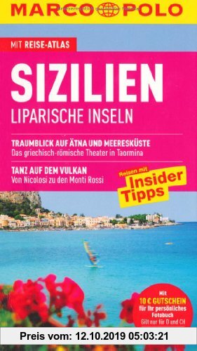 Gebr. - MARCO POLO Reiseführer Sizilien, Liparische Inseln: Liparische Inseln. Reisen mit Insider-Tipps. Mit Reiseatlas und Sprachführer