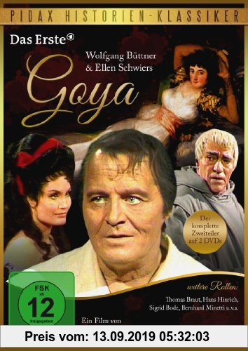 Gebr. - Goya - Der komplette 2-Teiler (Pidax Historien-Klassiker) [2 DVDs]