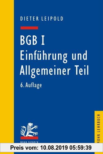 Gebr. - BGB I: Einführung und Allgemeiner Teil: Ein Lehrbuch mit Fällen und Kontrollfragen (Mohr Lehrbuch)