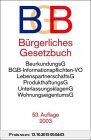 Gebr. - Bürgerliches Gesetzbuch ( BGB).