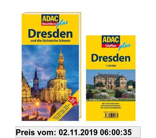 Gebr. - ADAC Reiseführer plus Dresden: Mit extra Karte zum Herausnehmen: und die Sächsische Schweiz