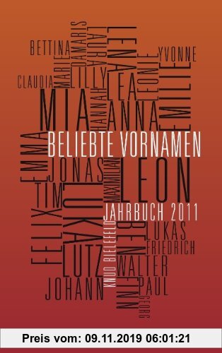 Gebr. - Beliebte Vornamen Jahrbuch 2011