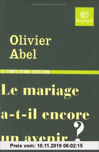 Gebr. - Le mariage a-t-il encore un avenir ?
