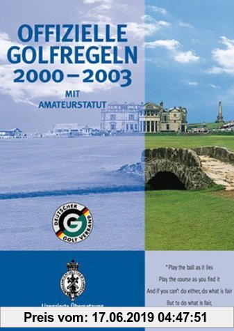 Gebr. - Offizielle Golfregeln 2000-2003