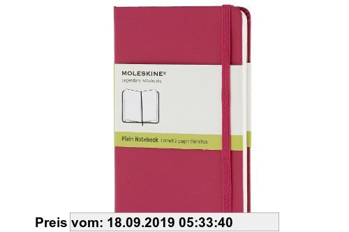 Gebr. - Moleskine farbiges Notizbuch (Pocket, Hardcover, blanko) pink