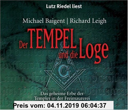 Gebr. - Der Tempel und die Loge. Das geheime Erbe der Templer in der Freimaurerei. 5 CDs