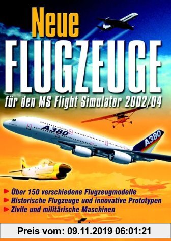 Neue Flugzeuge für den MS Flugsimulator: Über 150 verschiedene Flugzeugmodelle. Historische Flugzeuge und innovative Prototypen. Zivile und ... 2000, 2002, 2004. Windows 98, ME, 2000, XP