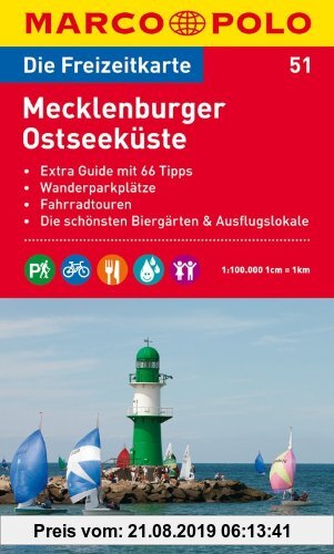 Gebr. - MARCO POLO Freizeitkarte Mecklenburger Ostseeküste 1:100.000