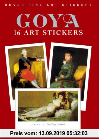 Gebr. - Goya: 16 Art Stickers (Fine Art Stickers)