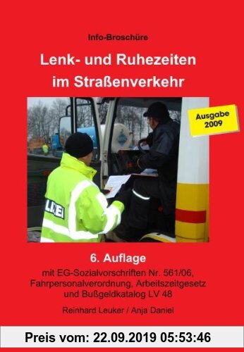 Gebr. - Info-Broschüre Lenk- und Ruhezeiten im Strassenverkehr
