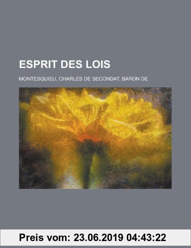 Gebr. - Esprit Des Lois