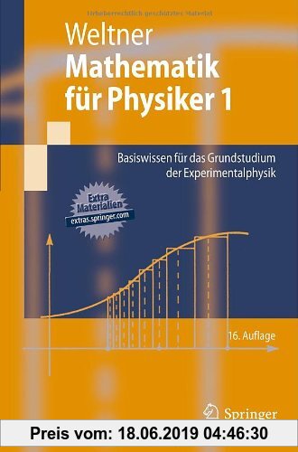 Gebr. - Mathematik für Physiker 1: Basiswissen für das Grundstudium der Experimentalphysik (Springer-Lehrbuch)
